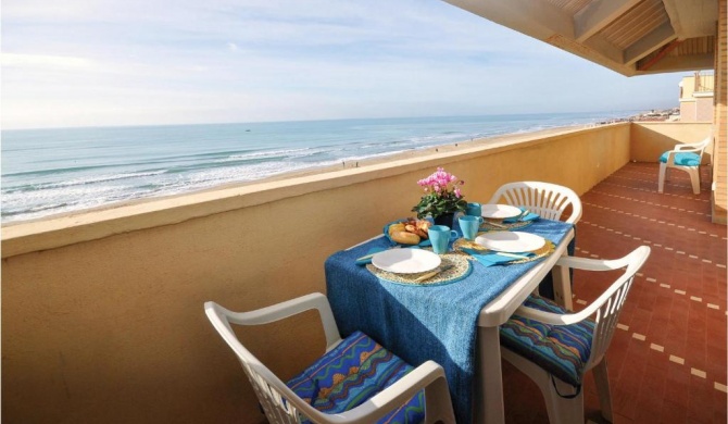 Stunning apartment in Torvaianica with Internet and 1 Bedrooms