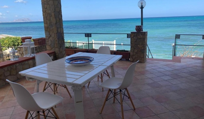 Sfondo Blu Villa sul mare