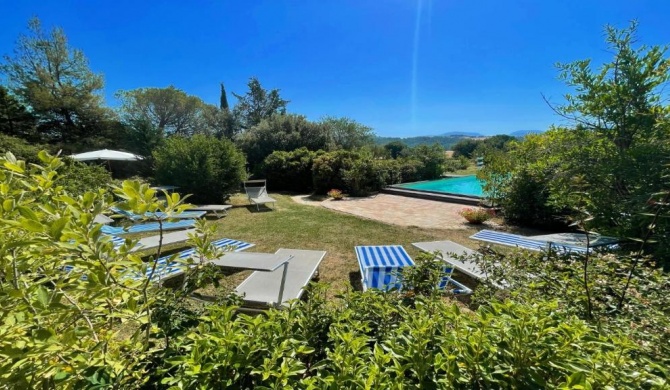 Exclusive leisure pool - Italian biological Gardens - pool house - 11 guests