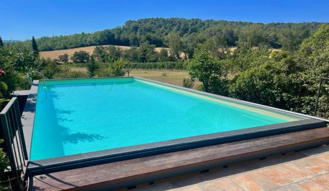 Exclusive pool - wondrous views - biological Gardens - pool house - 11 guests