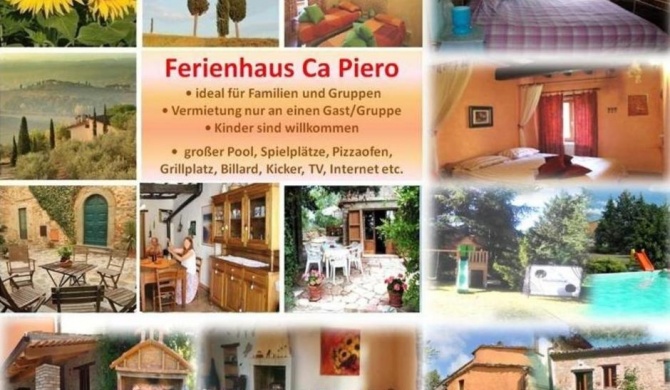 Ferienhaus Ca Piero mit Pool bis 8 Personen