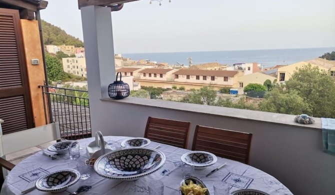 Casa Azzurra con vista Mare