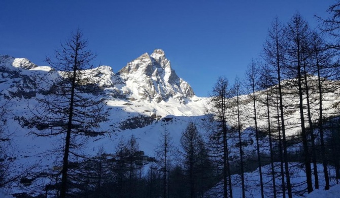 appartamento con vista Cervino- frazione Breuil Cervinia Cieloalto Piano 3 appartamento 306 reception Coin au Paradise